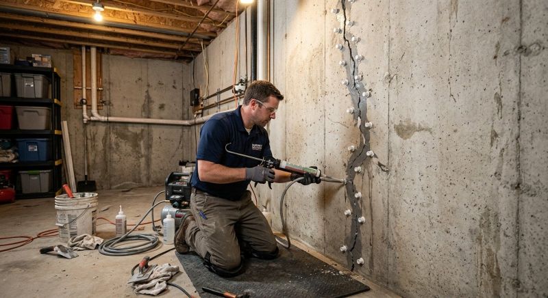 Basement Crack Repair in Punta Gorda, FL
