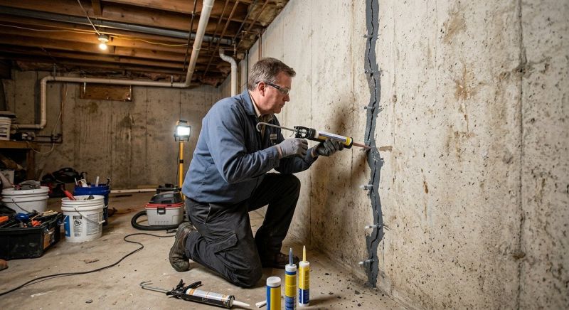 Basement Crack Repair in Punta Gorda, FL