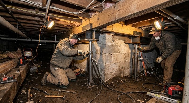 Basement Foundation Repair in Charlotte County, FL