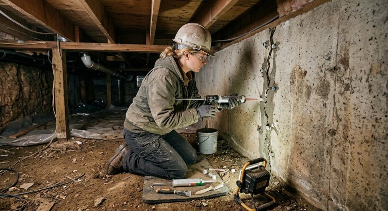Basement Foundation Repair in Venice, FL