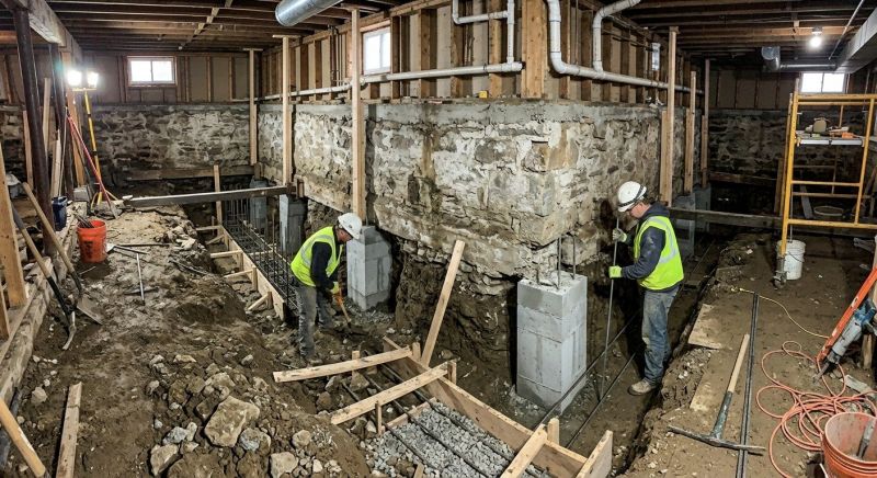 Basement Underpinning in Punta Gorda, FL