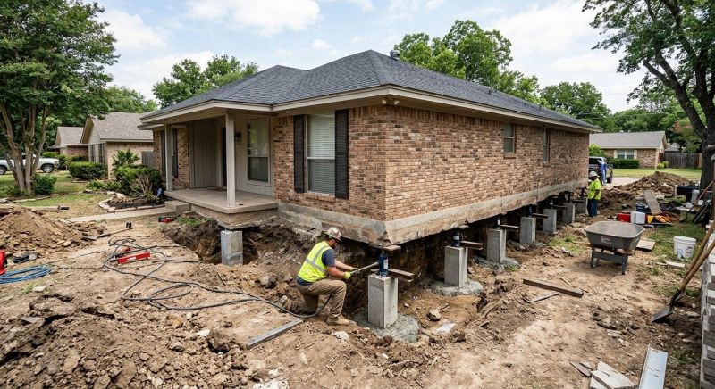 Concrete Foundation Leveling in North Fort Myers, FL