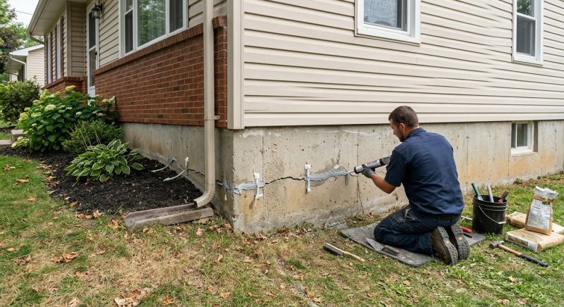 Cracked Foundation Repair in Cape Coral, FL