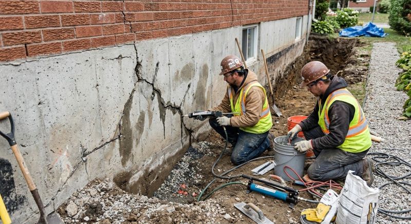 Cracked Foundation Repair in North Fort Myers, FL