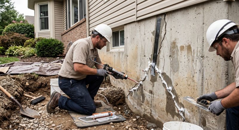 Cracked Foundation Repair in North Fort Myers, FL