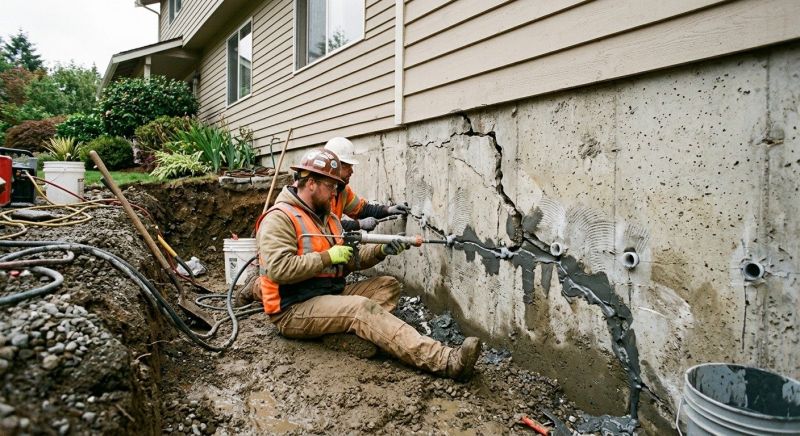 Cracked Foundation Repair in North Fort Myers, FL