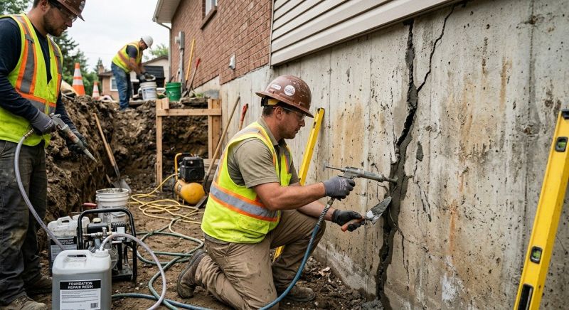 Cracked Foundation Repair in North Port, FL