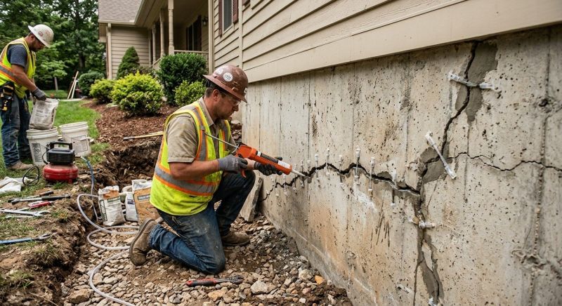 Foundation Cracks Repair in Punta Gorda, FL