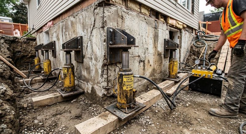 Foundation Jacking in North Port, FL