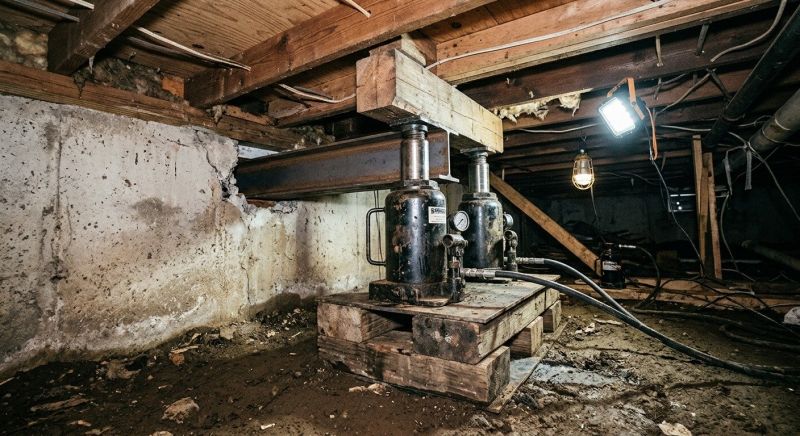 Foundation Jacking in North Port, FL