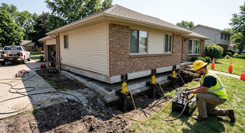 Foundation Lifting in North Port, FL