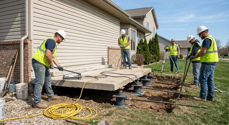Settling Foundation Service in Englewood, FL