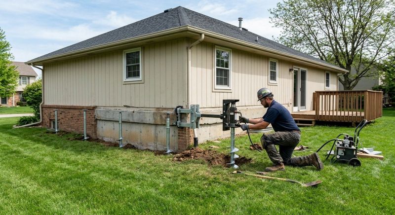 Settling Foundation Service in Englewood, FL