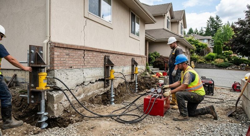 Sinking Foundation Lifting in Punta Gorda, FL