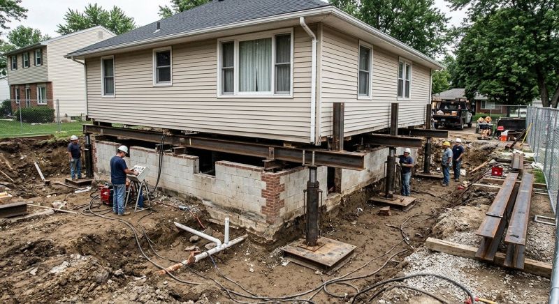 Sinking Foundation Lifting in Punta Gorda, FL