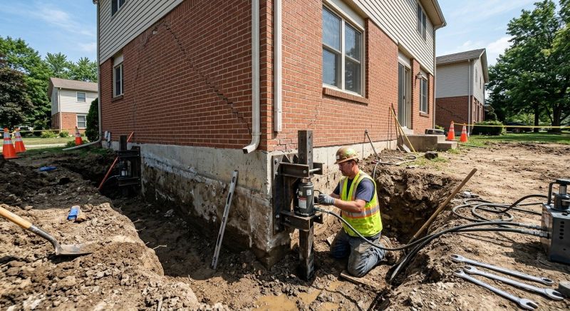 Sinking Foundation Repair in North Port, FL